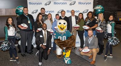 Community partnership Nouryon and Philadelphia Eagles